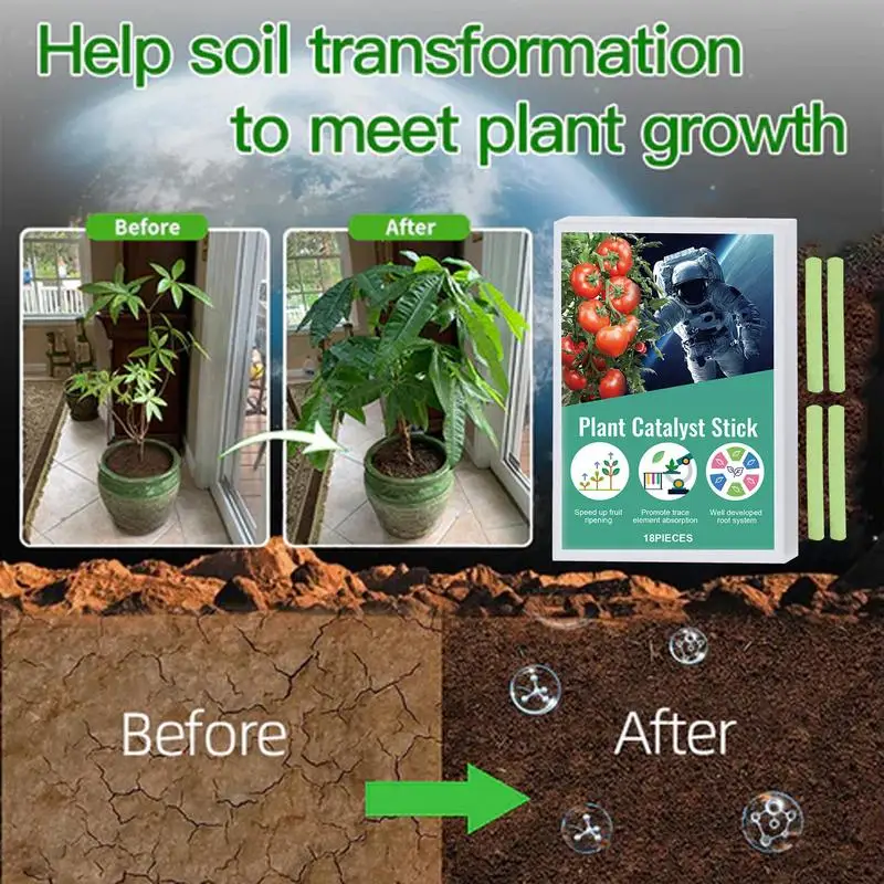 Bâtons de Navigateur pour Plantes d'Nik, Absorption Directe des Racines, Ro18th