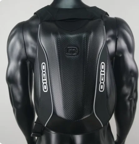 Ogio 30L-48L Waterproof Motorcycle Hard Shell Backpacks Moto Racing Bags MX Motocross Carbon Fiber Full Face Helmet Bags view 6