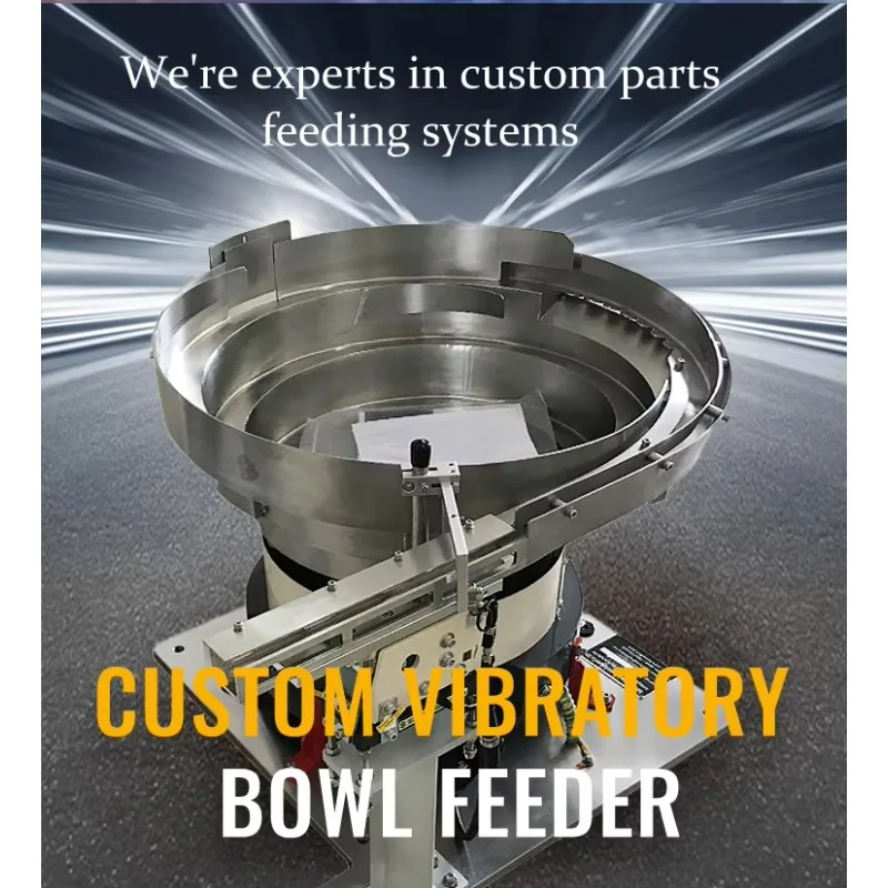 High Performance Customized Stainless Steel Vibratory Bowl Feeder For Caps