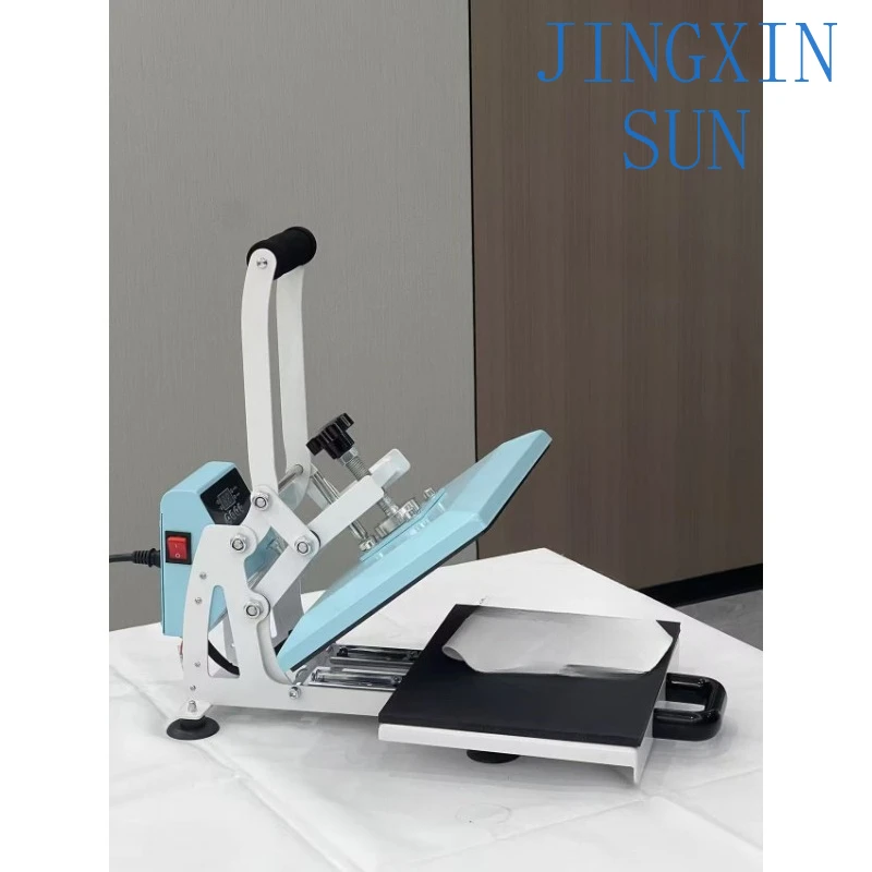 Prensa térmica retráctil profesional de 23x30cm para transferencia de calor de ropa