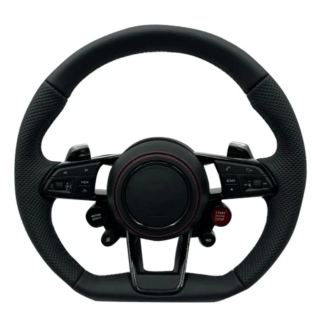 High Quality  Customized Sport Steering Wheel Up Grade Leather Steering Wheels Car Accessories custom steering wheels