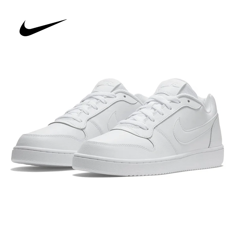 

Кроссовки унисекс Nike Ebernon Low Triple White, дышащие, нескользящие, повседневные, для скейтбординга, AQ1775-100
