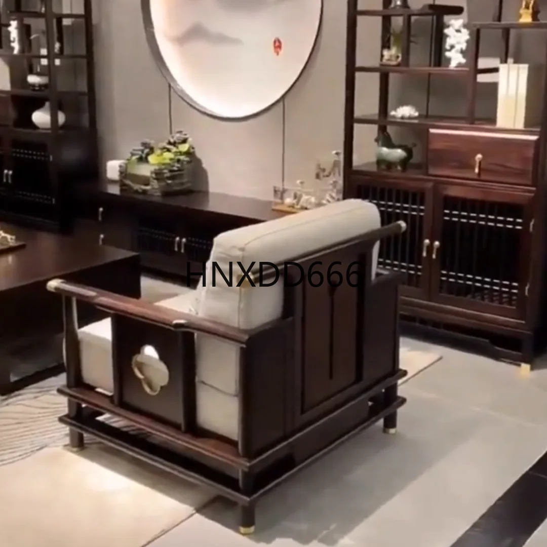 

New Chinese ash wood sofa
