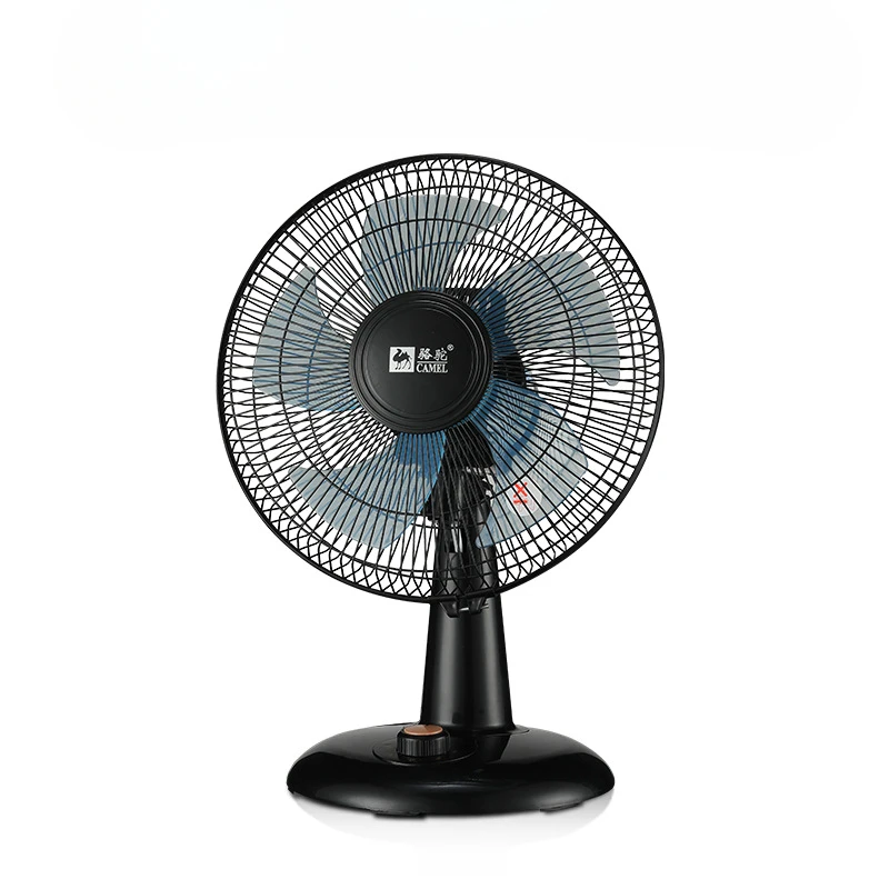 Ventilateur de bureau à 3 vitesses avec minuterie, ventilateur de table oscillant silencieux pour dortoir/bureau, refroidissement doux et fort, conception compacte peu encombrante