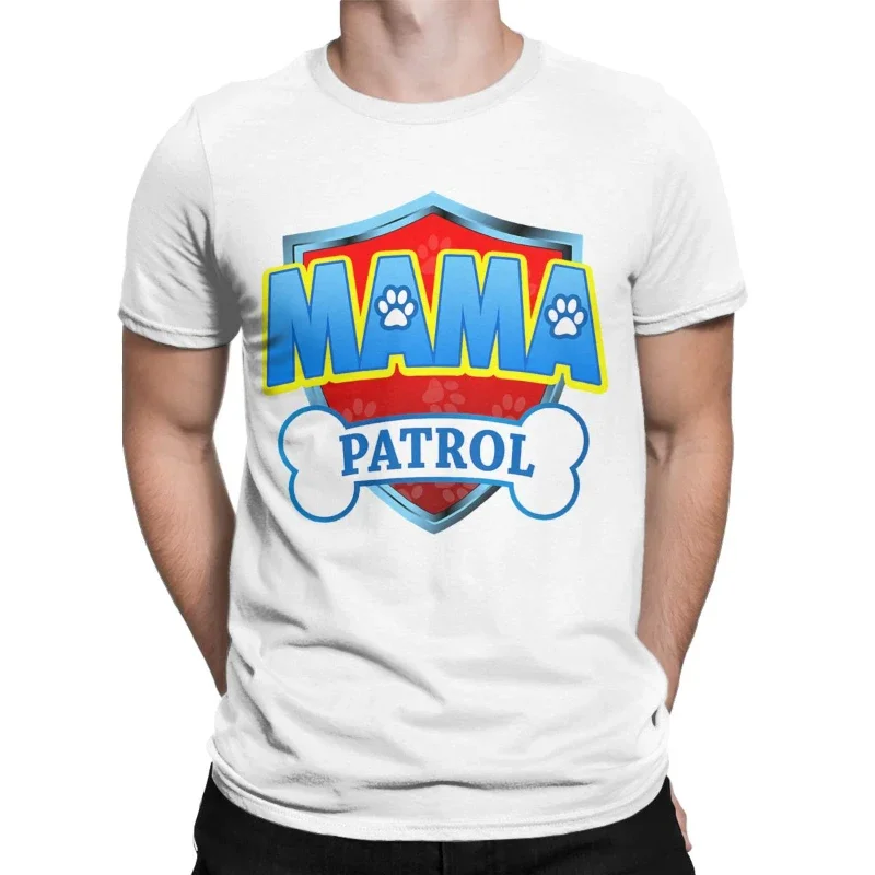 Tops Amazing Short Sleeve O-neck Tees Shirt Birthday Gift Unisex Casual Camisetas Funny Mama Patrol Dad for Men T Shirt summer