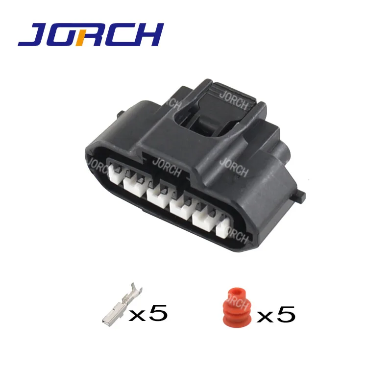 5sets 5Pin KET Engine Plug Female Housing Wire Harness Connector Ignition Air Flow Meter Socket For Toyota MG640945-5