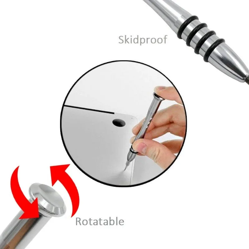Screwdriver Tool Kit, 1.2mm Screwdriver P5 Pentalobe T5 Torx 1.5mm PH000 Phillips for Repair MacBook Air 13”15” Pro Retina
