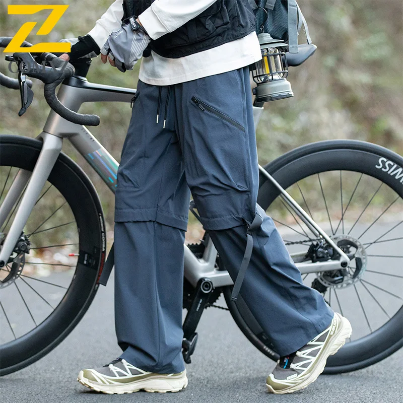 

Branded Utility Cargo Pants New Autumn Classic Wrinkle Resistant Lightweight Trousers Outdoor Jogging Training Comfort Pants