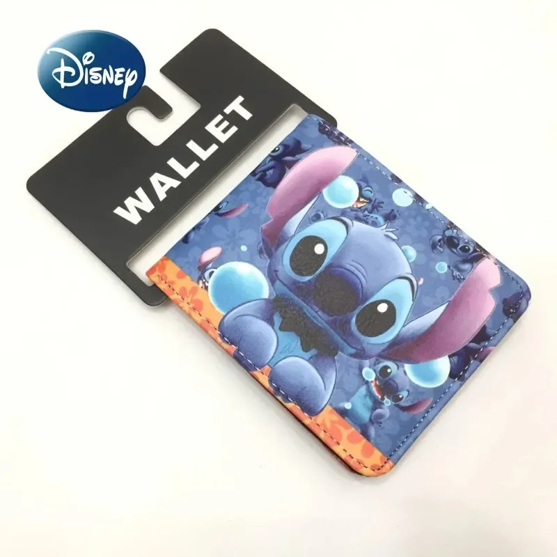 

Disney Stitch's New Wallet Cartoon Cute Folding Children's Coin Purse Multi-card Slot Large-capacity Fashion Children's Wallet