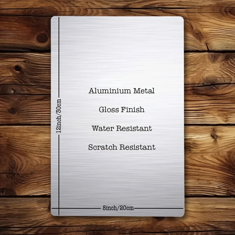 قطعة واحدة من لافتة ألومنيوم "رائعة للموظف الفخور"، مقاس 8 × 12 بوصة - لوحة فنية جدارية روح الدعابة وتحفيزية بتصميم عتيق