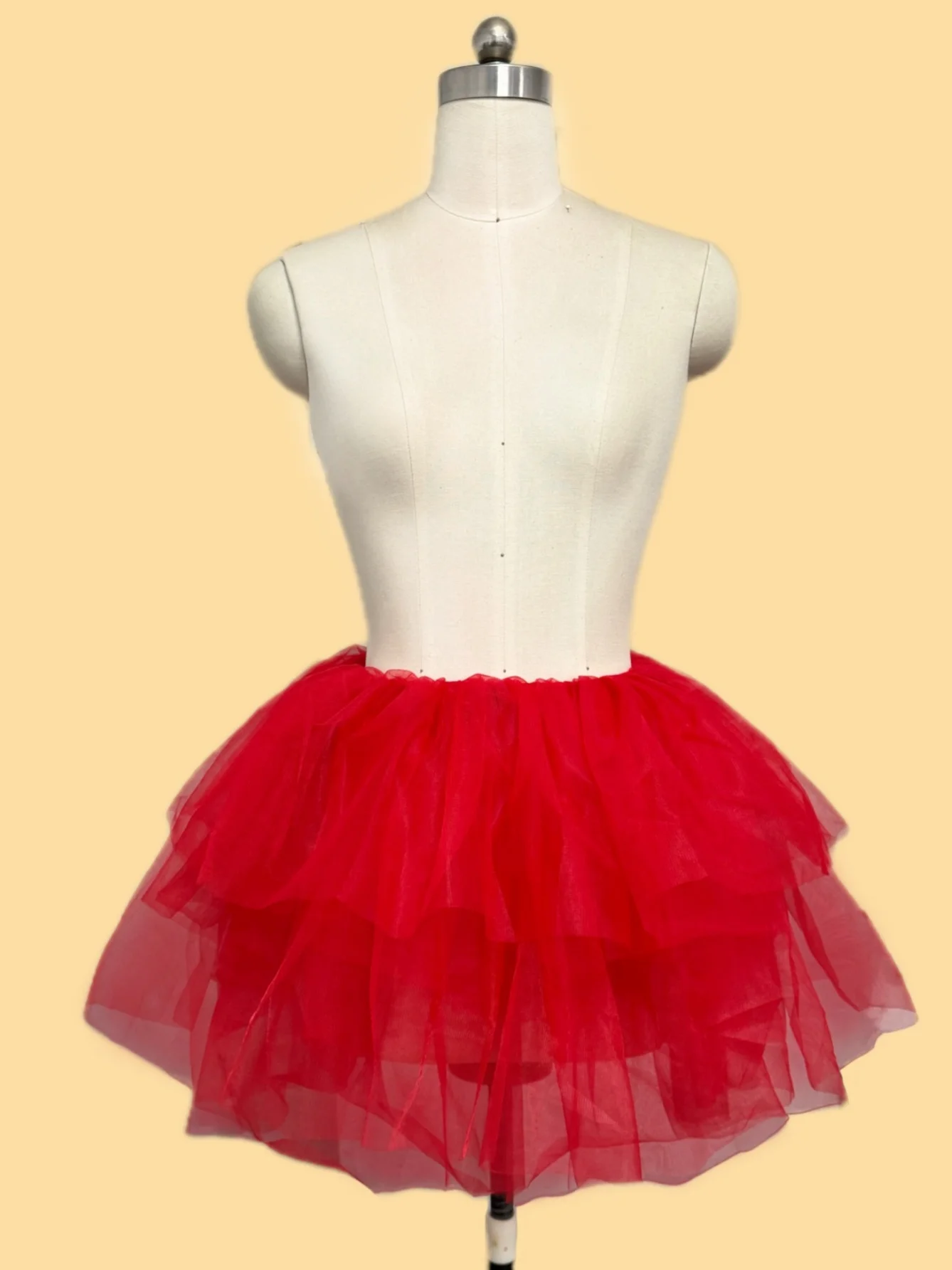 Hot New Puffy Tulle Lolita Underskirt Women Cosplay Ballgown Kids Bridal Boneless Petticoats Tutu Dress