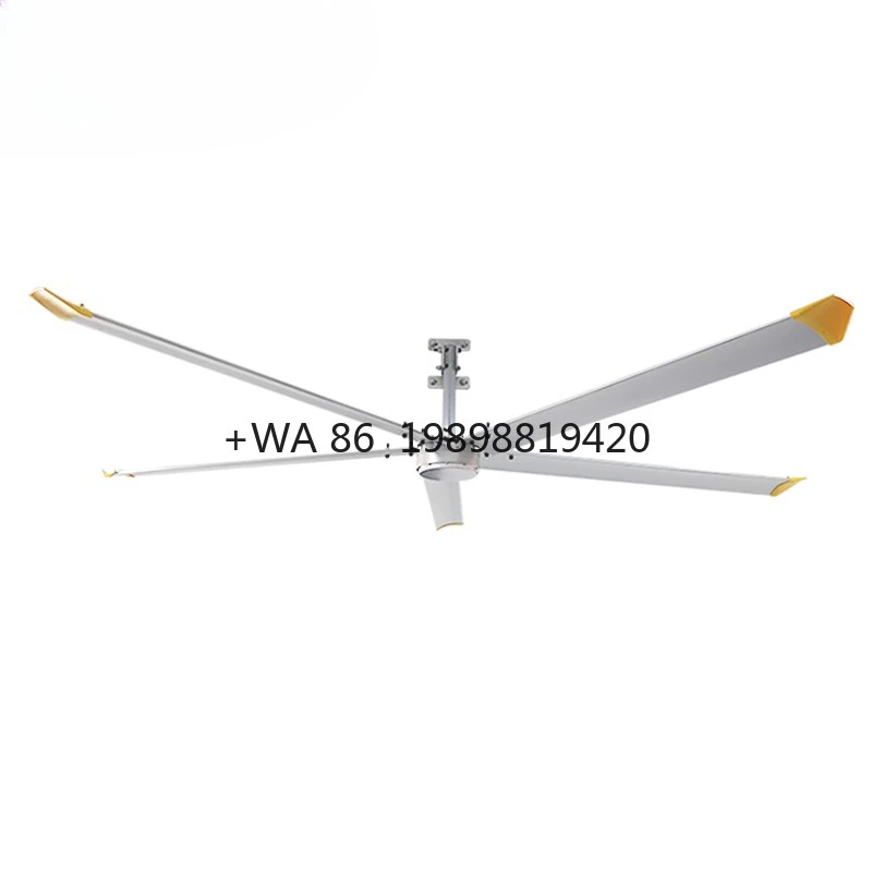 

Aluminum and Magnesium Blades Large Ceiling Fan 3m Industrial Style Warehouse