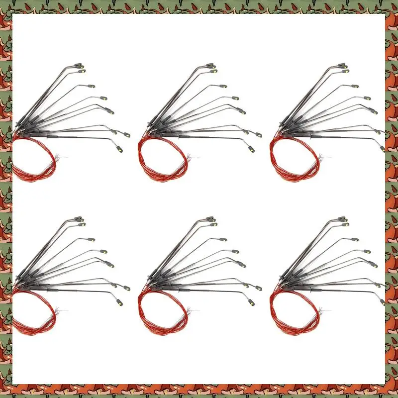 

ABLQ 60 шт., высота 8 см, модель уличного фонаря, освещение, одиночное для модели железного пейзажа