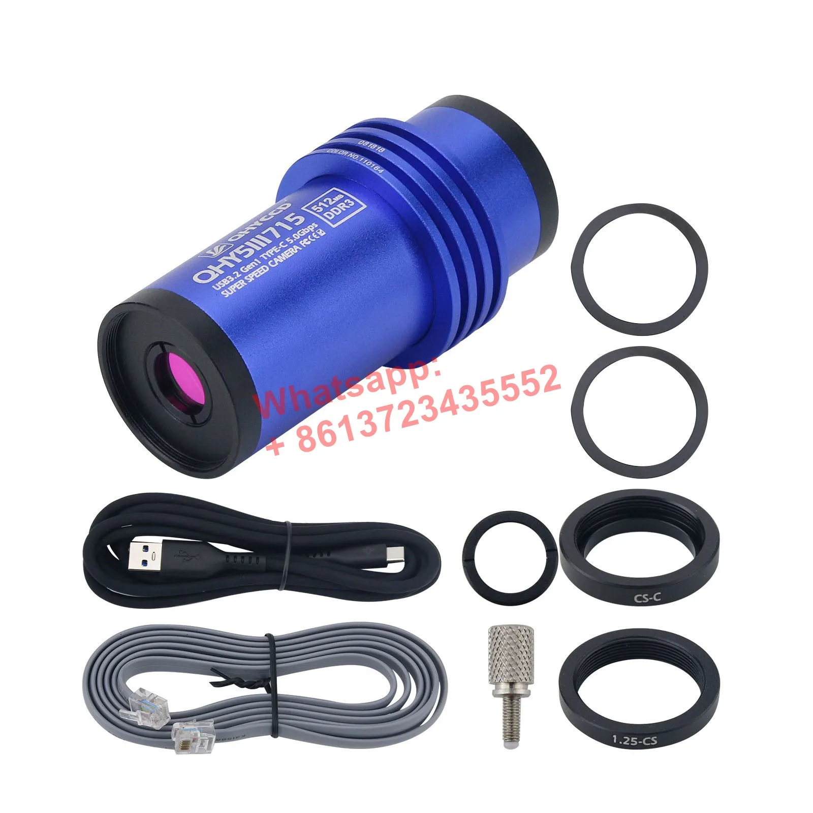 QHYCCD QHY5III715C New Generation 4K Planet Guide Astronomy Camera 1.45um 8.4Mega Pixel Astronomical Accessory
