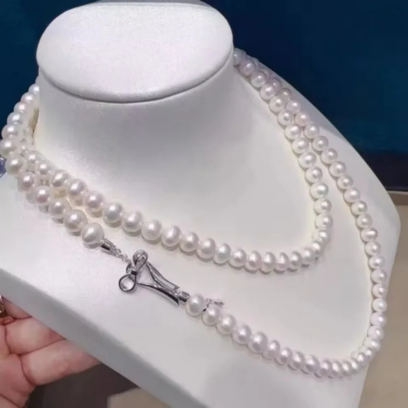 splendida-collana-di-perle-bianche-giapponesi-naturali-aaaa-8-9mm-in-argento-925-lunghezza-16-36-pollici-elegante-accessorio-di-gioielleria