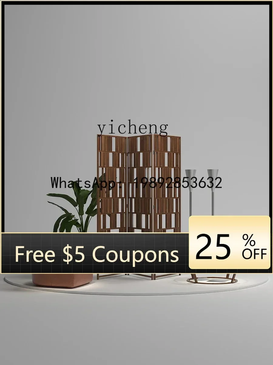 T2-26 French Retro Subareas Screens Removable Folding Living Room Entrance Sofa Modern