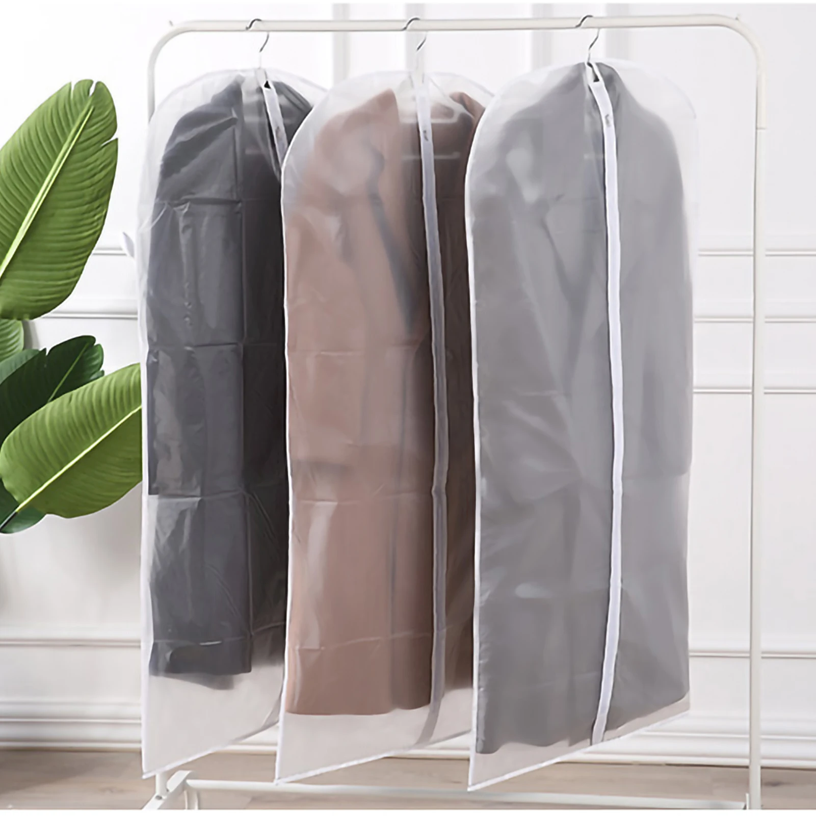 Clothes Hanging Dust cover wedding Dress Cover Suit Coat Storage Bag Garment bags Organizer Wardrobe Hanging Clothing Organizers