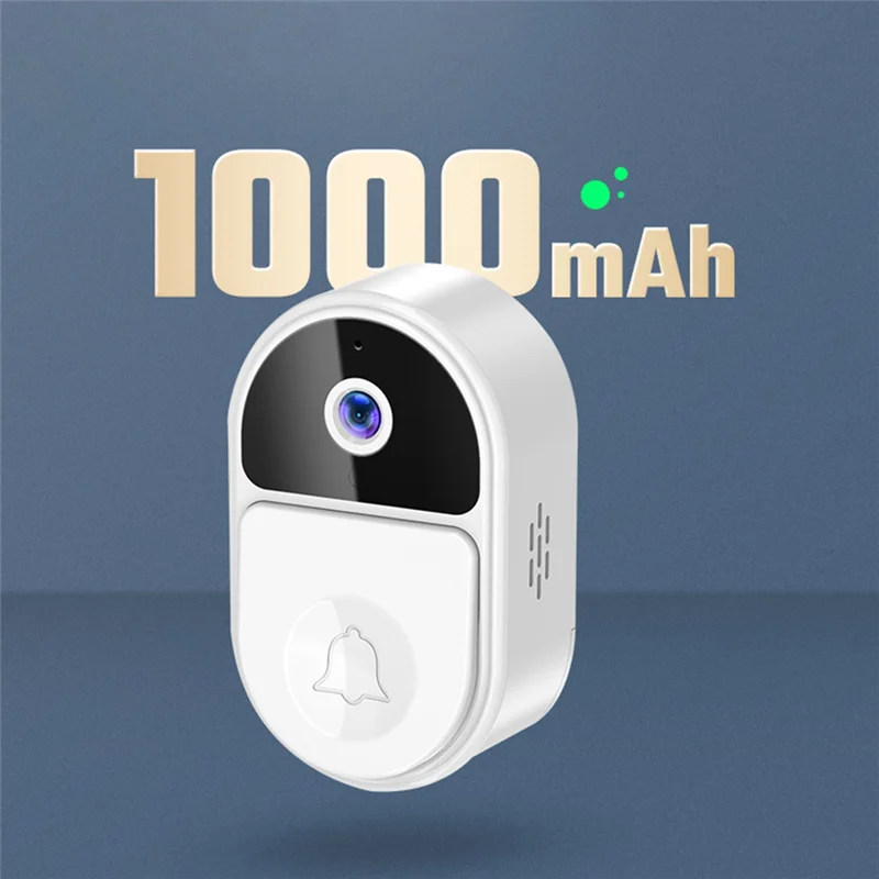 B23b wi fi campainha da porta 1080p à prova dwaterproof água em tempo real tuya campainha inteligente sem fio intercom campainha da porta tuya intercom câmera