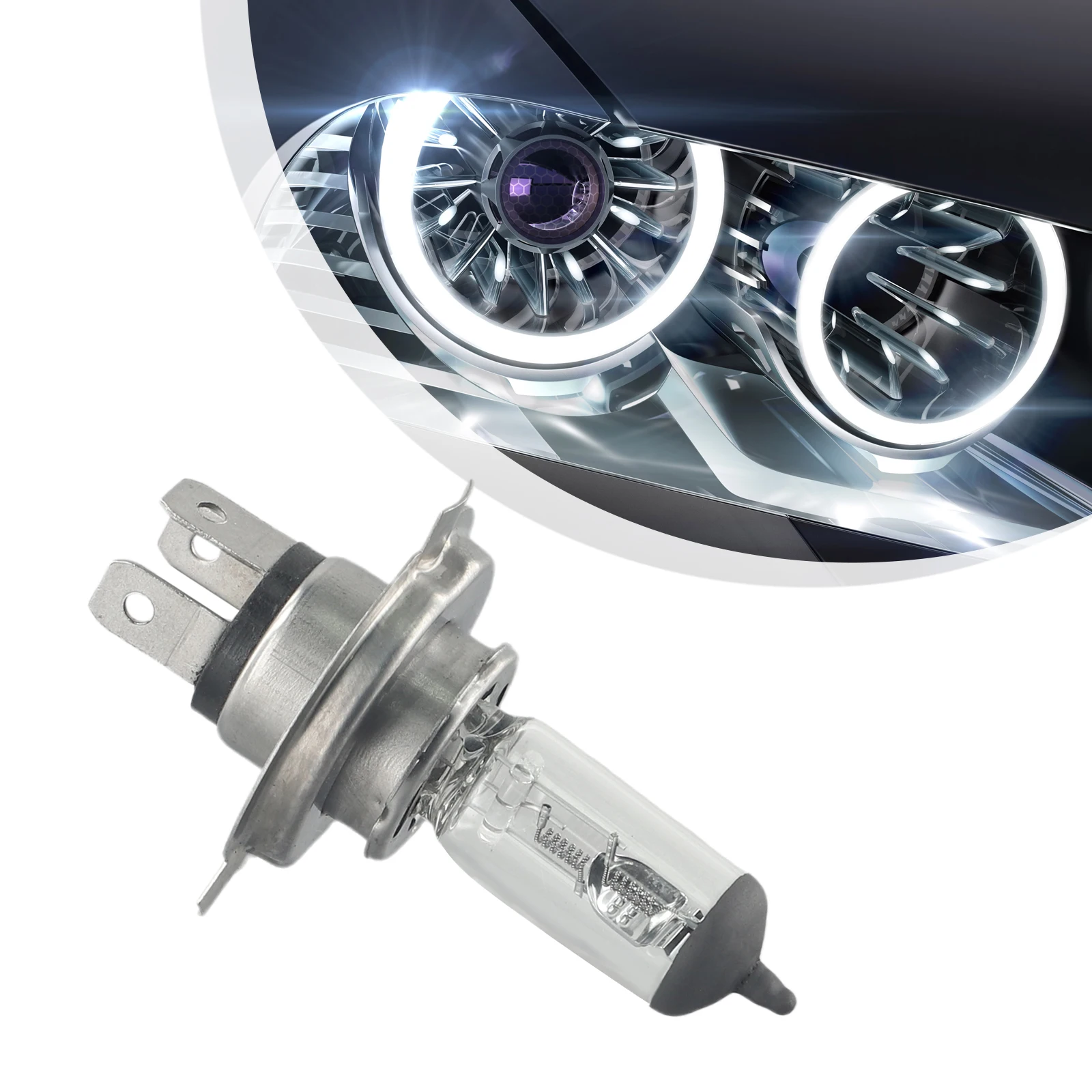 Halogen Lamp Car Headlight 24V Halogen Headlight Bulb Lamp Quartz Texture 100W 1pcs Car Headlight Yellow Light