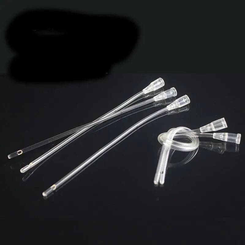 10PCS Feeder Cannula Tip Injectable Soft Pet Puppy Kitten Bird Parrot Oral Gavage Feeding Tube Feeding Device Hand Tool
