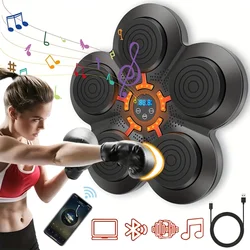 New Smart Music Boxing Machine Adult/Children Sports Fitness Boxing Trainer Home Exercise Response Training Boxing Wall Target