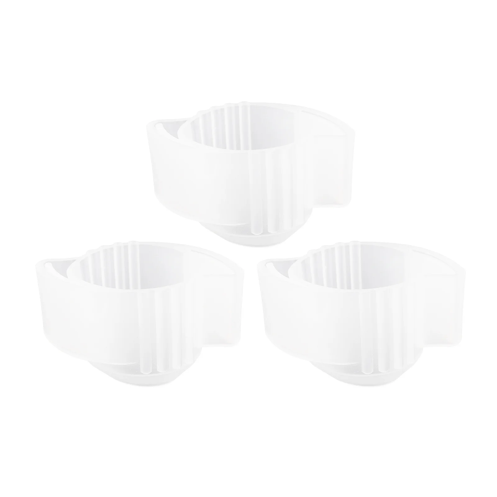 3 قطعة غطاء قفل الباب سيليكون يتوهج في الظلام برهان مقبض الباب يغطي لسلامة المنزل واقية مقبض حامي #2