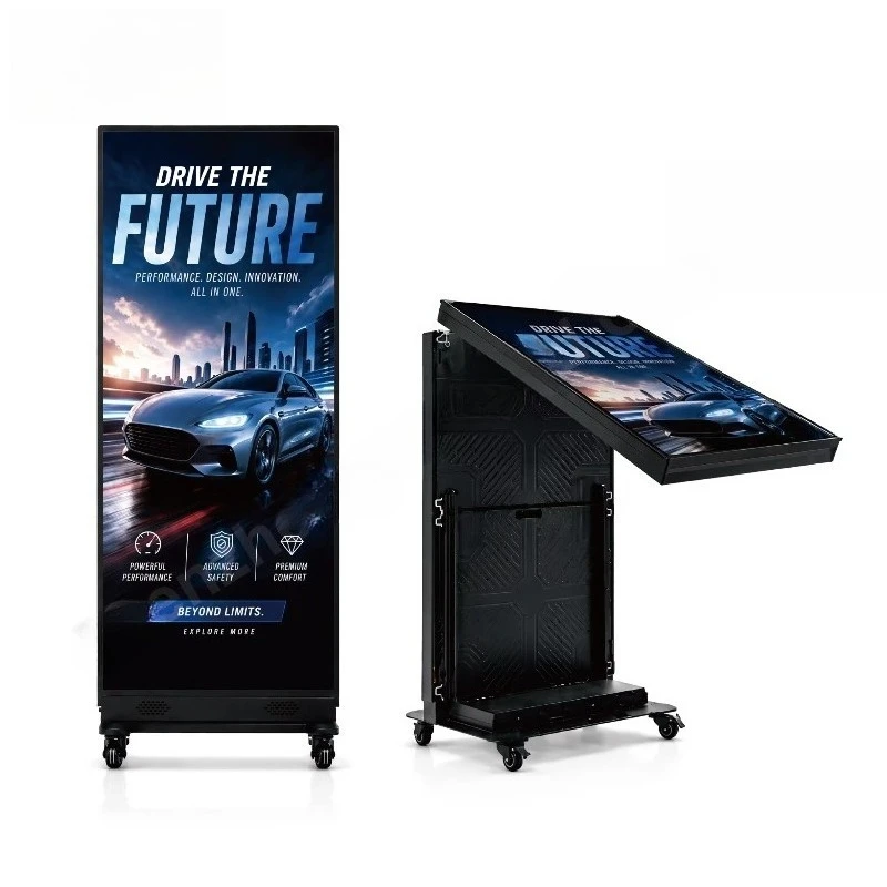 DHB2.5 GOB Indoor Foldable   Display 600CD Brightness 3840Hz Refresh Rate IP43 Waterproof 2-Year Warranty for Business