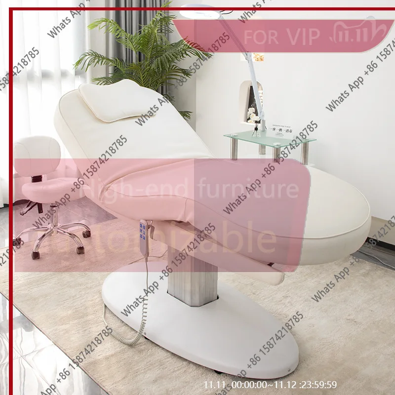 ES Electric beauty bed special intelligent heating for beauty salon micro-finishing tattoo can be lifted and lowered