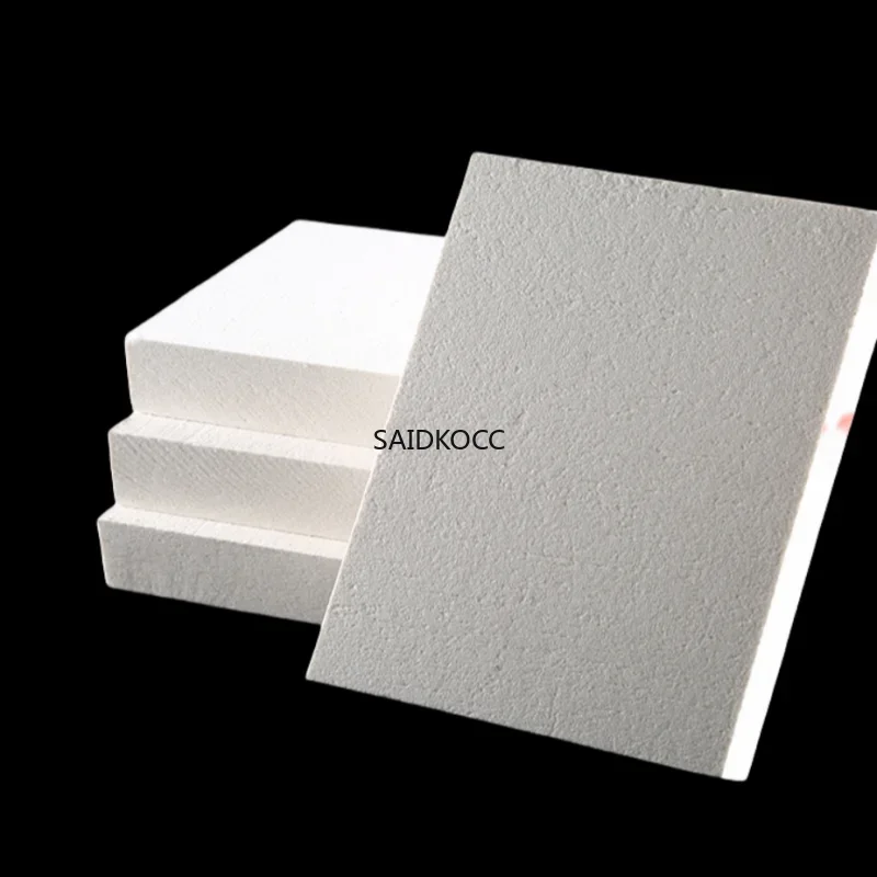 SAIDKOCC Customized Ceramic Fiber Board Can Be Cut Refractory Board Thermal Insulation Board For Equipment Fire Insulation