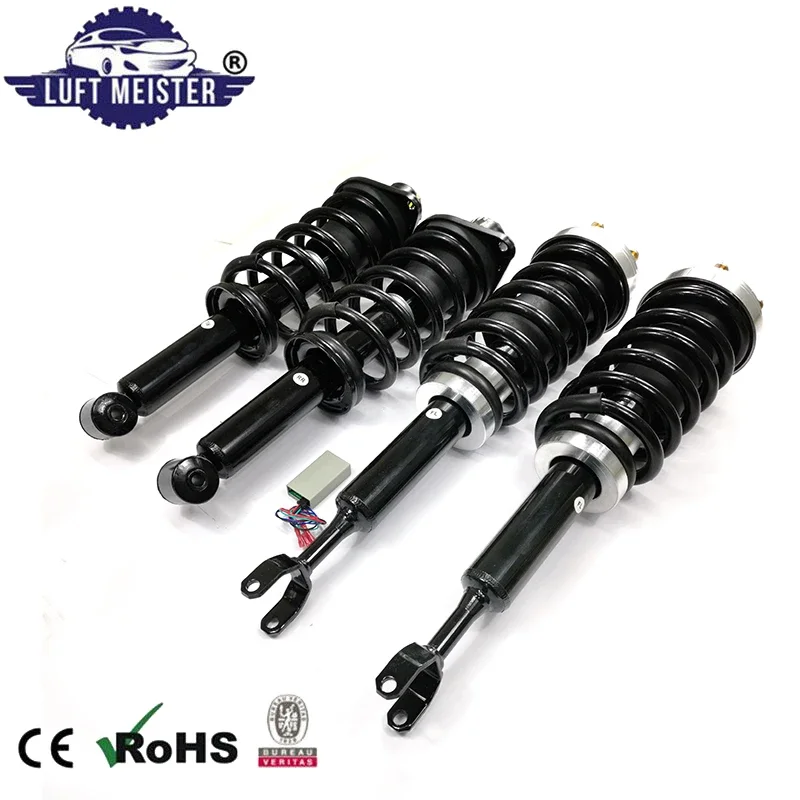 5pcs Air to Coil Spring Struts Conversion Kit for Audi A6 C5 4B Allroad, Quattro 1999-2006  4Z7413031A 4Z7616051A 4Z7616052A