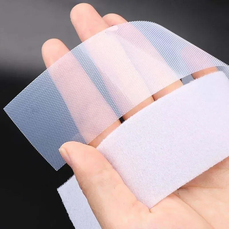 2Meters/Pair Soft Baby Hook and loop Fastener Tape Safe Baby DIY Supplies Magic Tape Sewing-on Accessories 20/25/30/38/50/100mm