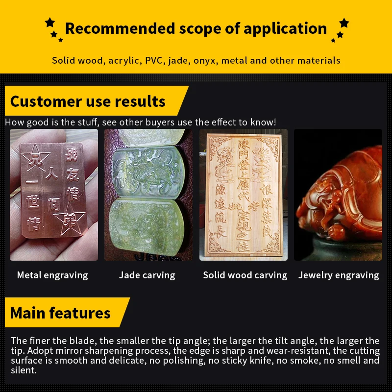 LIDIAO 3.175mm Shank Engraving Router Bit Carving Acrylic PVC MDF Jade Metal Material Tungsten Steel CNC Milling Cutter