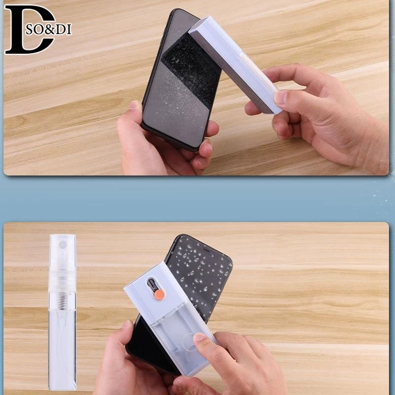 10-in-1 PC Keyboard Cleaner Tool Multifunctional Computer Cleaning Brush Kit Scalable Labor-saving For Earphones Keyboard