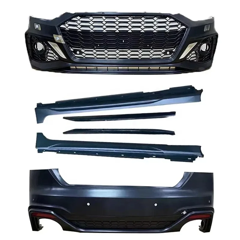 Car Full Body Part Kits Auto Bodykit Front Rear Bumpers for  A3 A6 C6 C7 A4 B7 B8 B9 2012 RS5 2020 R8 2017 RS4