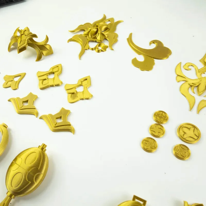 1 Set Honkai Star Rail Luocha Cosplay Costume Accessory Props Weapon5;c,8'z,6.k;