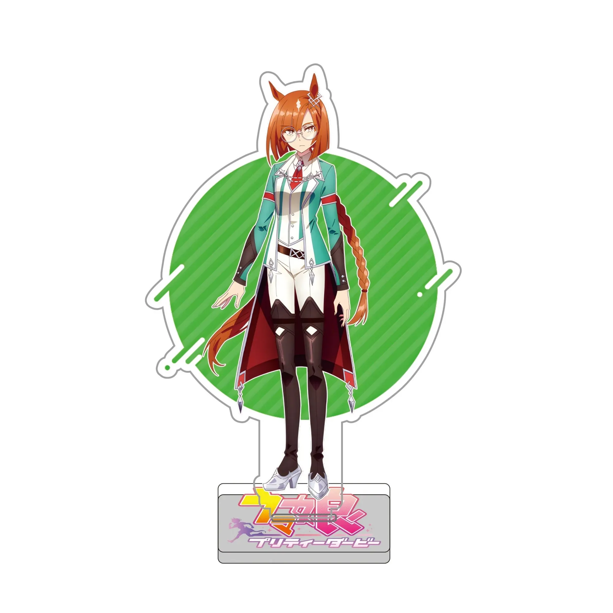 Anime Uma Musume Pretty Derby Acrylique Stand Ornements porte-clés Oguri Cap, Clear Bliss, Agnes Tachyon, Silence Suzuka fans cadeaux