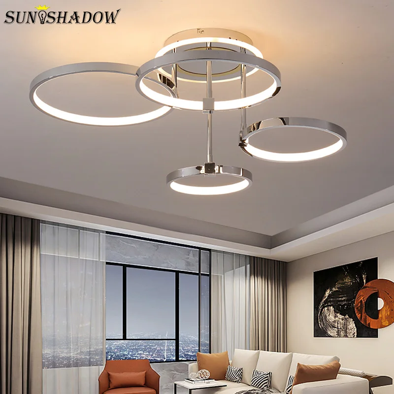 

Modern Led Ceiling Light 110V 220V Lustres Surface mount Ceiling Lamp for Living room Bedroom Dining room Kitchen Light Fixtures