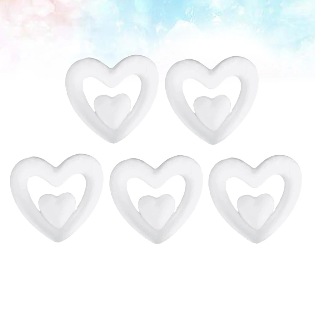 

20 Pcs Heart Decor Valentines Day Wedding Pendant Hanging Decoration Modeling Sewing Accessories Craft Supplies
