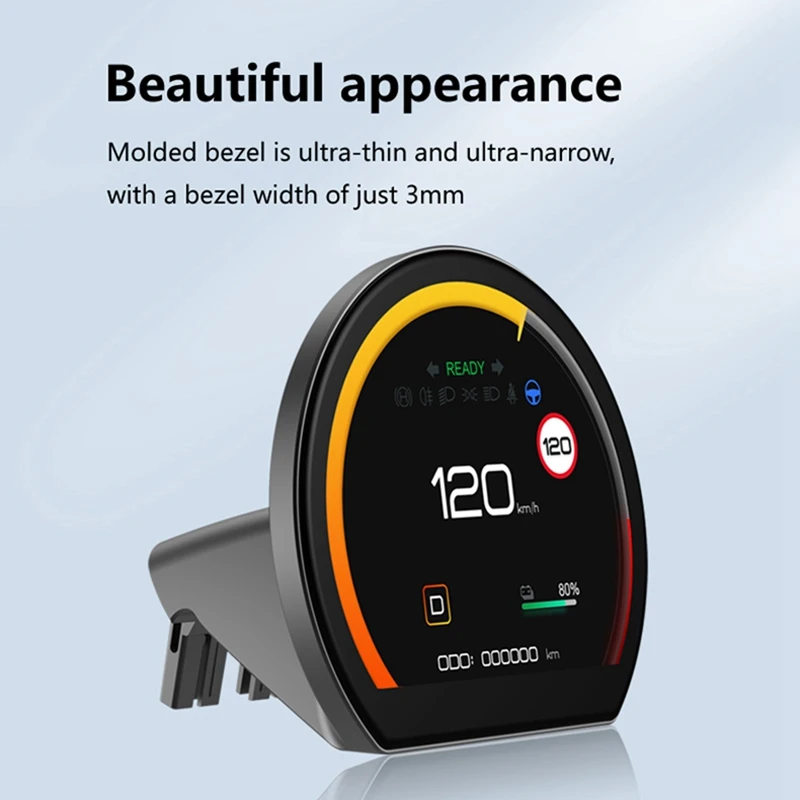 

Head Up Display Car Head Up Display For Tesla Model Y Model 3, HUD Digital Smart Gauge With Speedometer