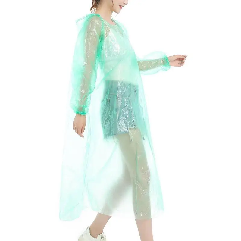 Impermeabile a compressione portatile con equipaggiamento antipioggia leggero con cappuccio per donna uomo impermeabile per canottaggio campeggio