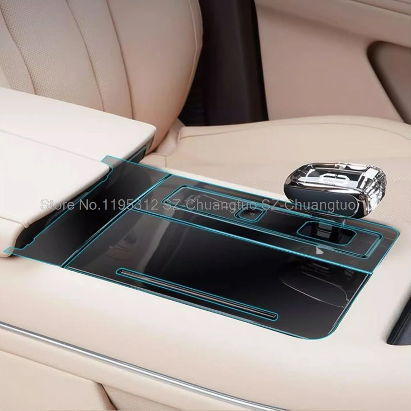 TPU protective film For AITO M7 2022 2023 2024 Center Console Shift Panel Scratch Proof Sticker Auto Interior anti-scratch