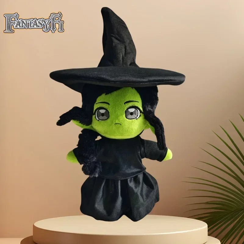 Movie Wicked Plush Cosplay 30cm Elphaba Glinda Plush Plushies Mascot Figurine Props Halloween Carnival Party Decor Fantasy Gifts