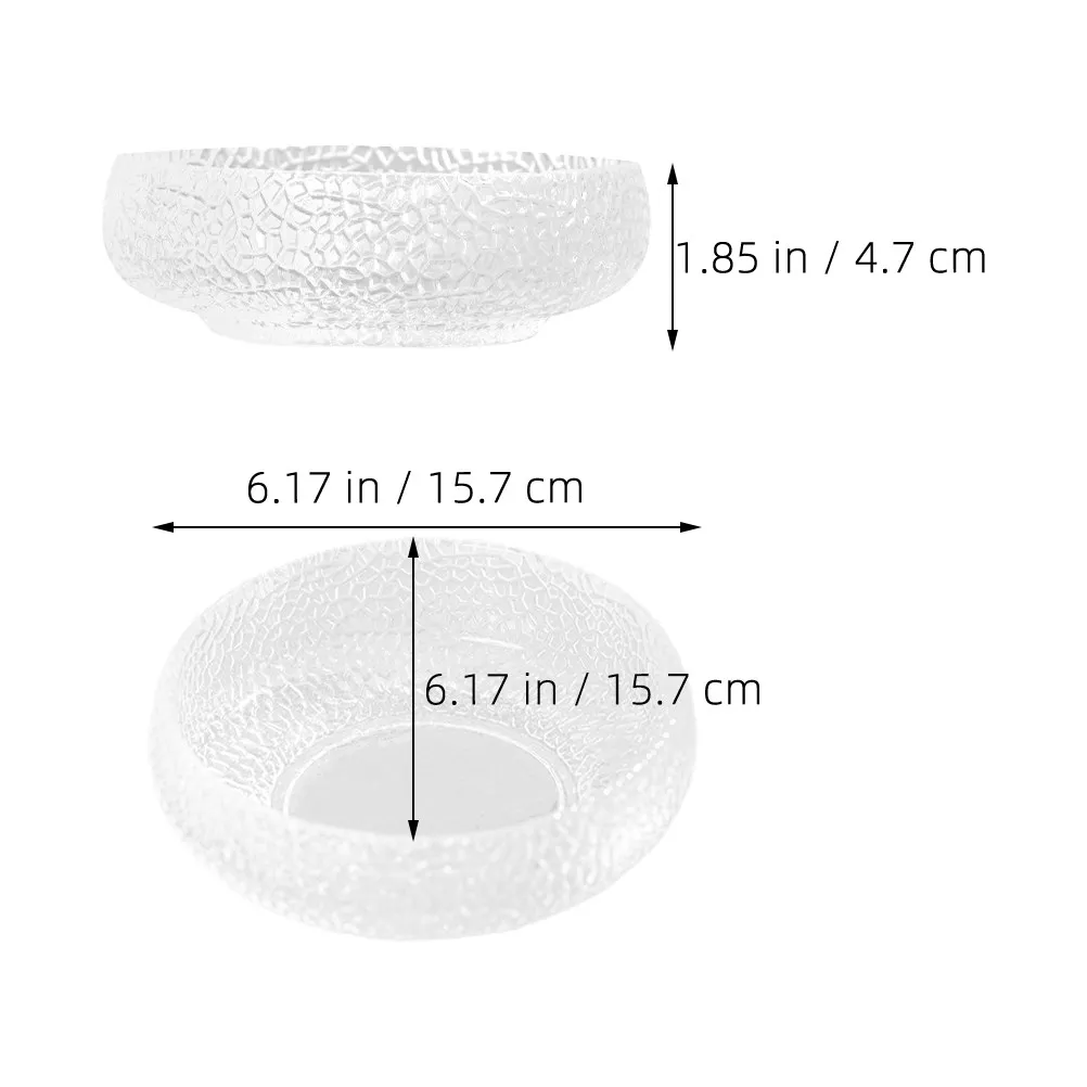 Glass Ink Brush Washer Creative Classical Design Porcelain Pen Washer for Chinese Calligraphy Painting Writing Supply Ink Plate