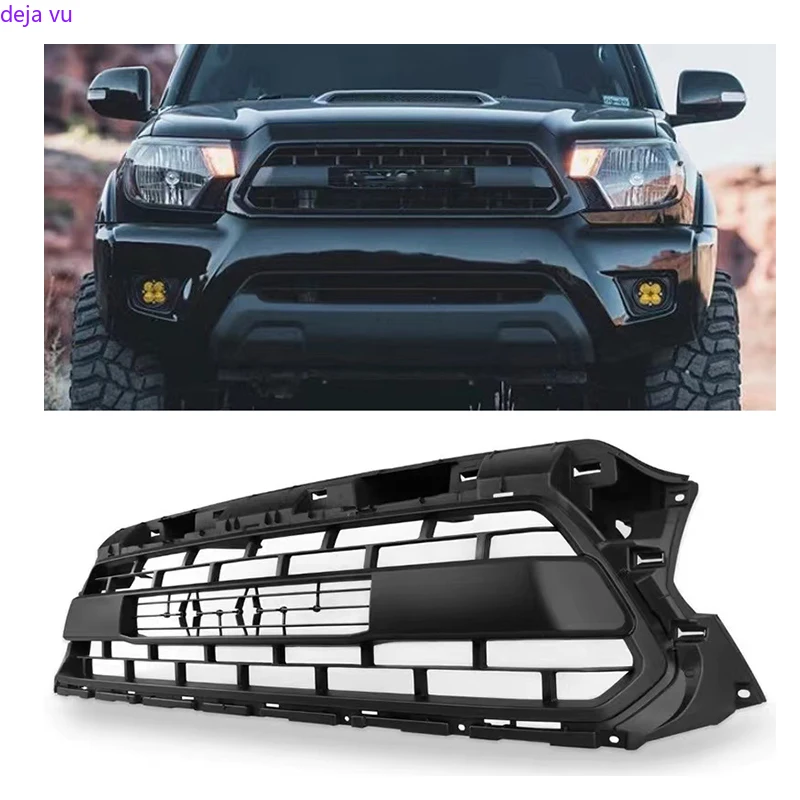 

Mamba Forever Raymond 4x4 Offroad Car Accessories Pickup Front Bumper Grille with Light for toyota tacoma 2012 2013 2014 2015