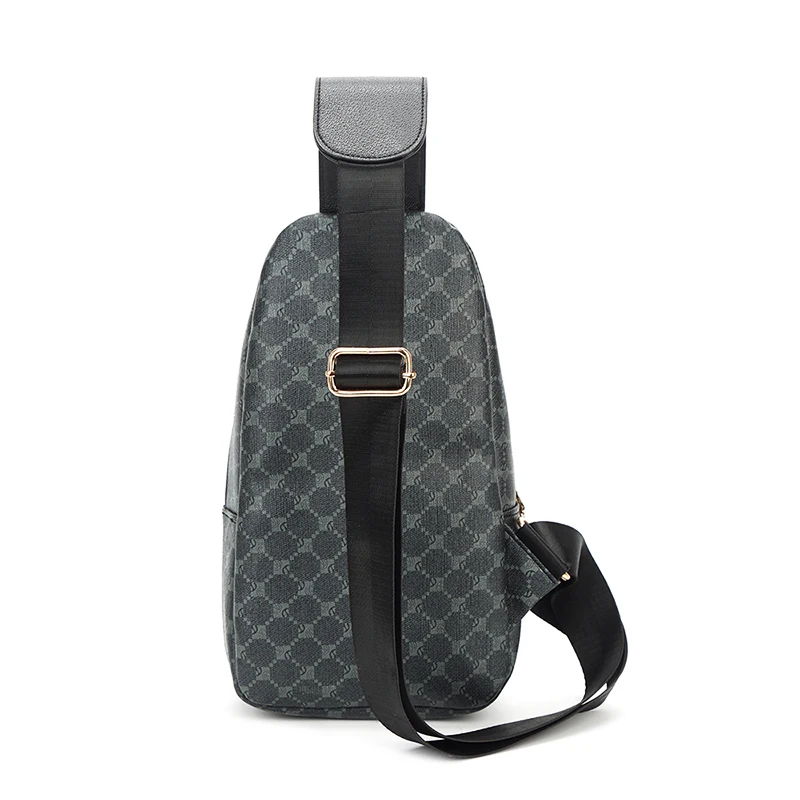 Imagem -04 - Luxo Crossbody Sling Pack para Homens e Mulheres Bolsa de Ombro Peito Equitação ao ar Livre Viagem Curta Designer de Moda