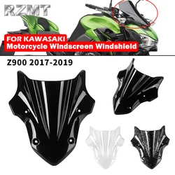 Z-900 For Kawasaki Z900 2017-2019 Z 900 Windscreen Windshield Shielda Double Bubble Wind Deflector Motorcycle Accessories