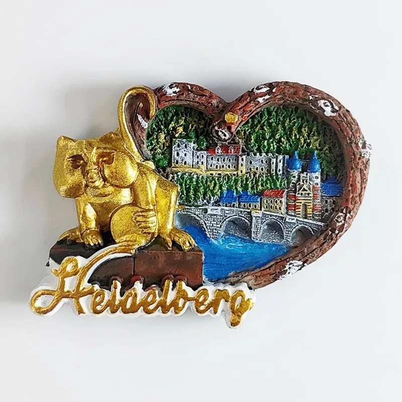 ملصقات ثلاجة ألمانية ، هدايا تذكارية للسفر ، ألمانيا ، شلوس ، نيوشفانشتاين ، مغناطيس ثلاجة معلق ، هدايا زفاف