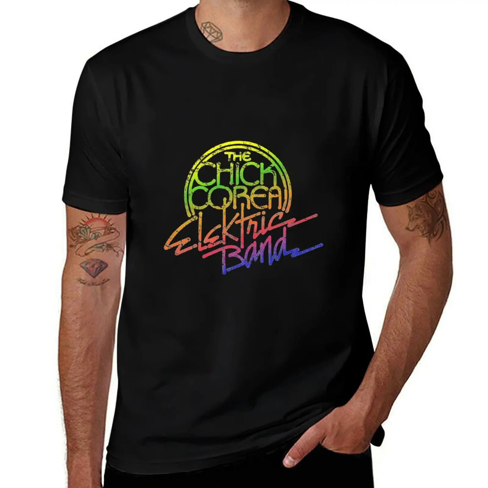 Chick Corea Elektric Band Vintage T-Shirt Soft Lightweight Cotton T-Shirt