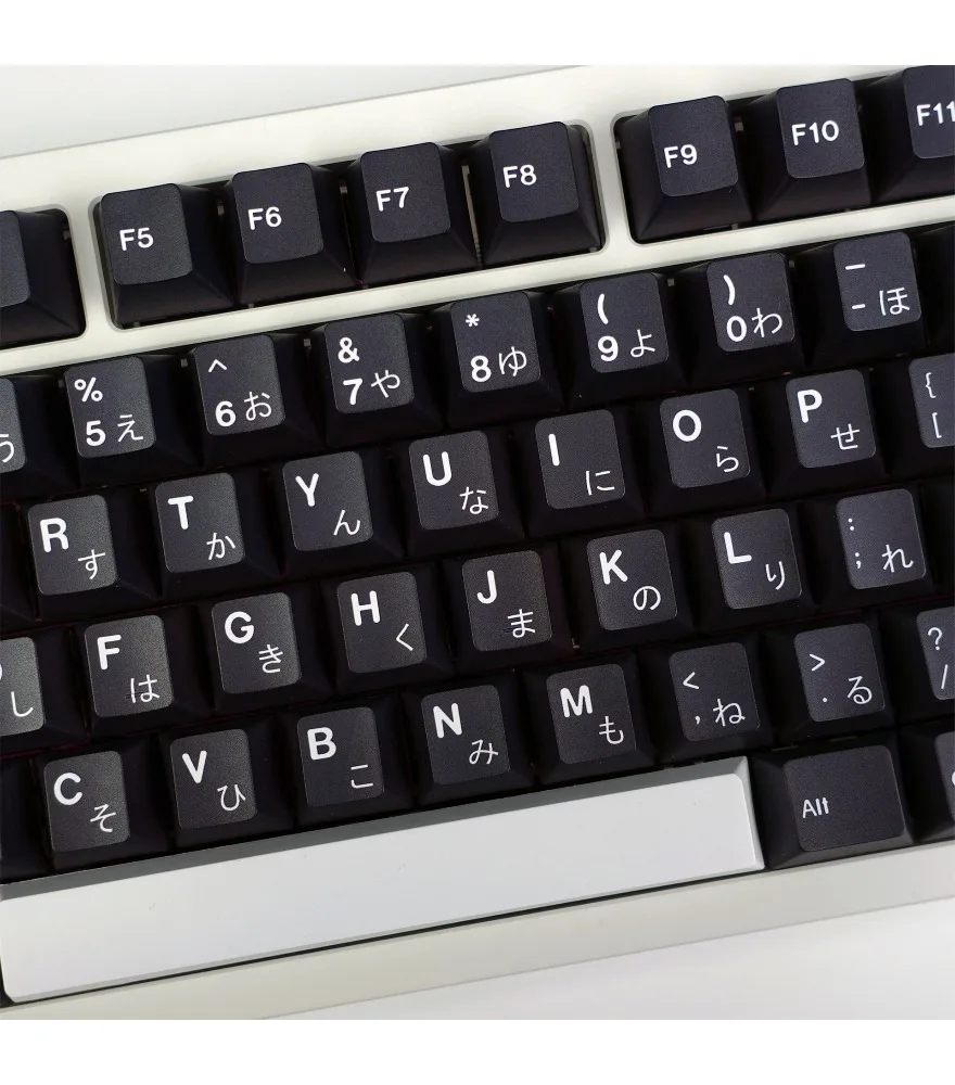 Japanese keycaps PBT sublimation mechanical keyboard keycaps full set GMK simple classic full set