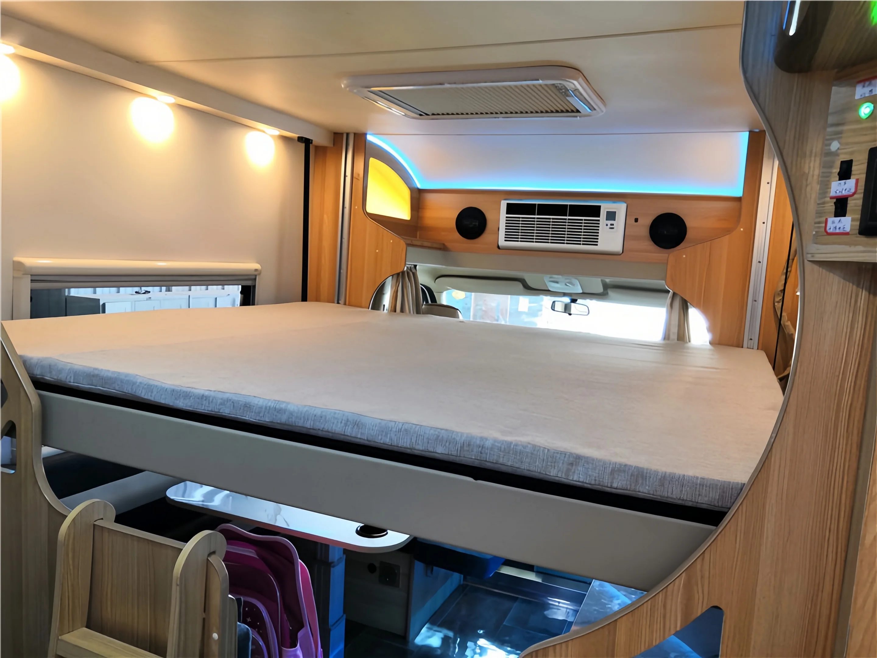 Hefbedmechanisme Elektrisch 	 compact Camper Bed Lift Rv Lift Bed Direct fabriek